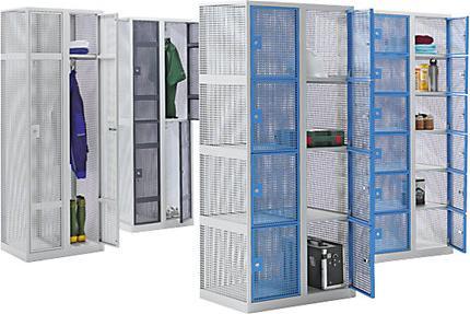 Image du produit eurokraft pro Casier en métal perforé (80 cm, 180 cm)