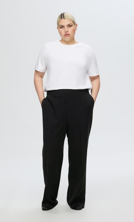 Actual product image Selected Femme Wide Fit Trousers (34)