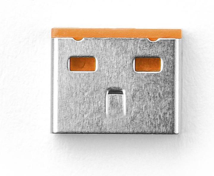 Image du produit Smart Keeper Basic USB-A Port Blocker orange 100 pcs.