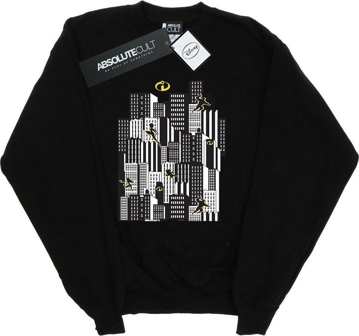 Actual product image Disney Womens/Ladies The Incredibles Skyline Sweatshirt (S)