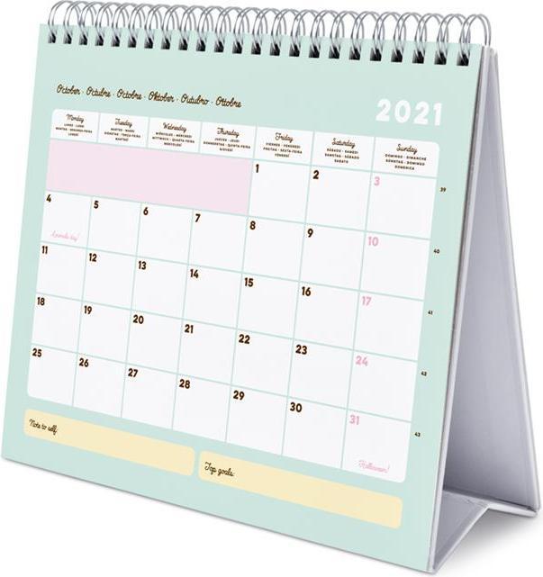 Immagine prodotto Pusheen Calendario da tavolo della Collezione Foodie 2021 (17 x 20 cm)