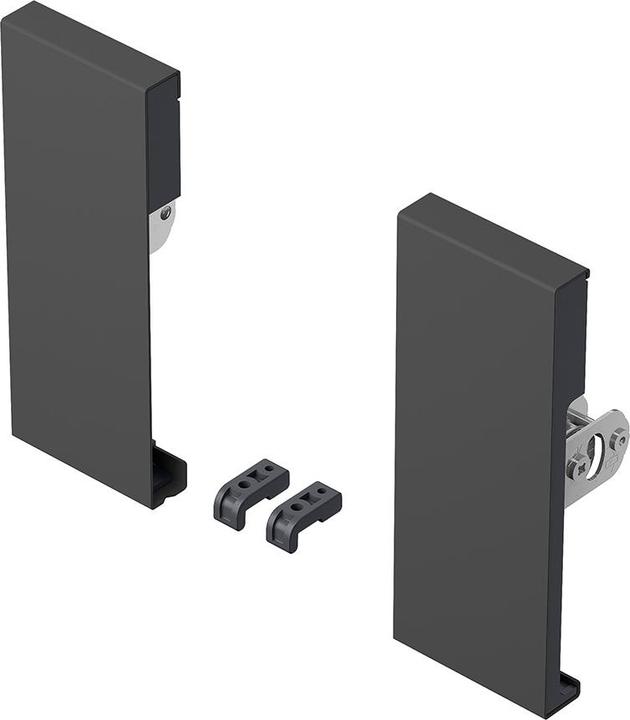 Hettich Verbinder für Front ArciTech, anthrazit (1 Stk.)