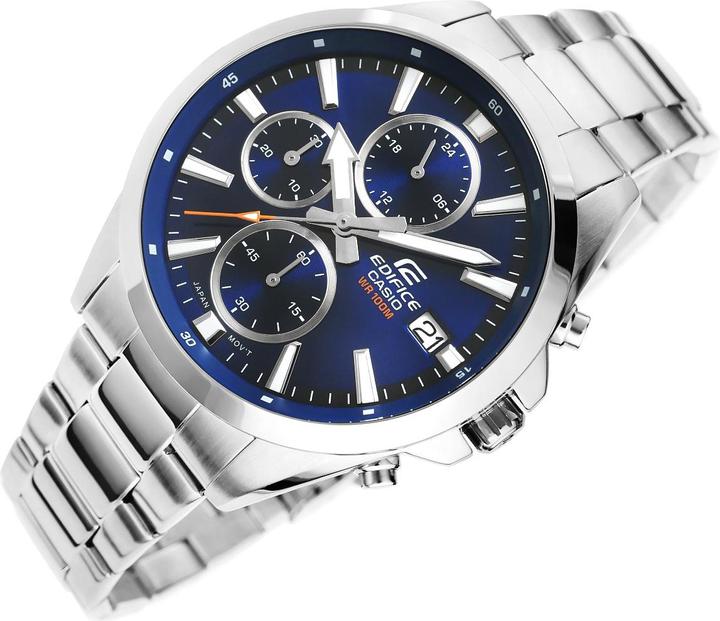 Immagine prodotto Casio Edifice EFV-560D-2AVUEF Orologio - Staal - Zilverkleurig - 42 mm (Cronografo, 44 mm)
