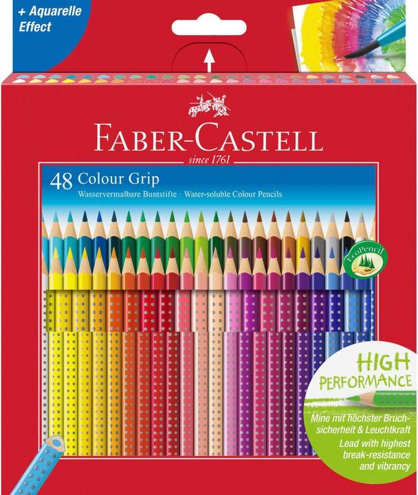 Produktbild Faber-Castell Farbstifte Colour Grip 2001 (Mehrfarbig, 48 x)
