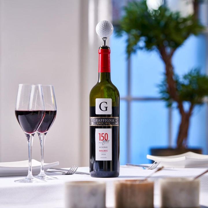 Actual product image Uberstar Wine stopper golf ball (Wine stopper)
