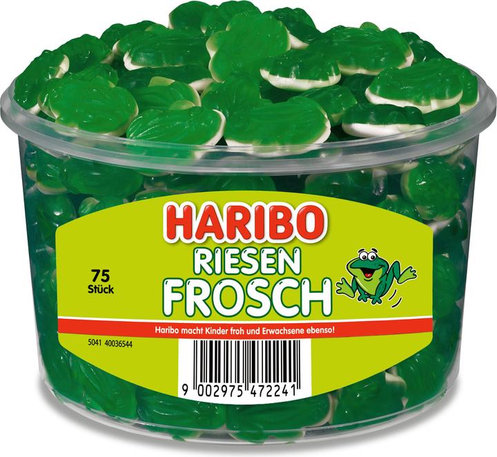 Haribo Riesenfrosch (75 Stk., 1125 g)