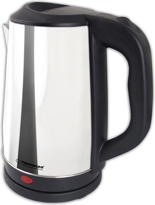 Produktbild Esperanza TIBER Wasserkocher 2,5 L 2200 W, Silber (2.50 l)