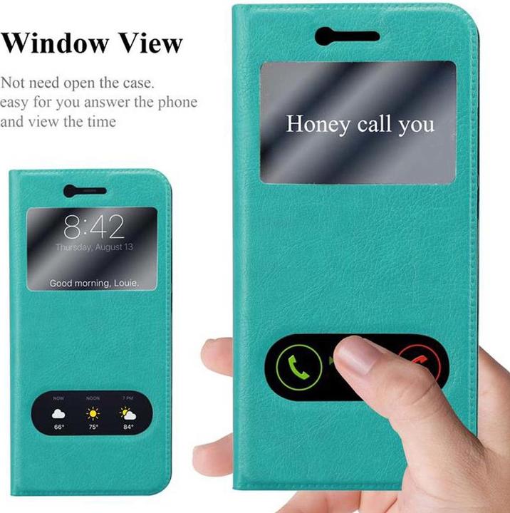 Produktbild Cadorabo Book mit View Doppelfenster Cover (Huawei P10 Plus)