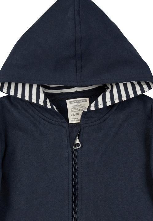 Actual product image loud + proud Hooded jacket (110, 116)