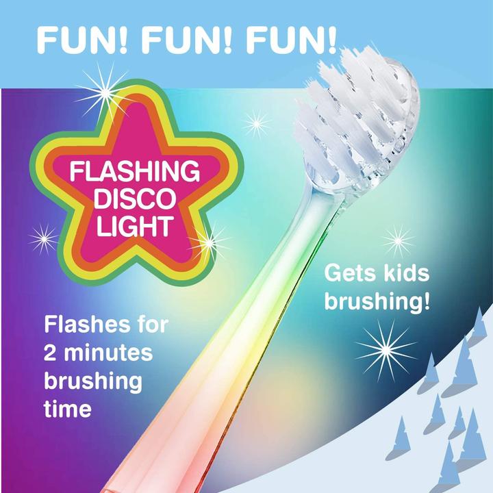 Image du produit Brush-Baby Brosse à dents électrique rechargeable Pingouin (Brosse à dents sonique)