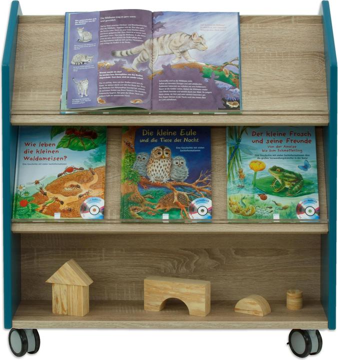 Actual product image Betzold EduCasa reversible library, mobile