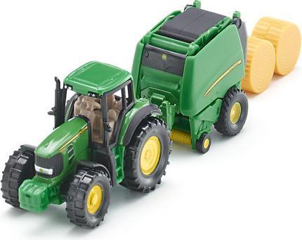 Image du produit Siku 1665 John Deere avec presse à balles