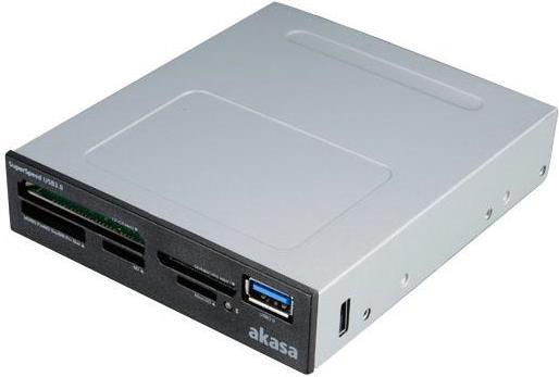 Immagine prodotto Akasa Lettore di schede 8,9 cm (3,5" ) (multiformato) (USB 3.0)