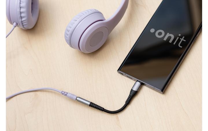 Image du produit Onit Adaptateur audio numérique USB-C vers 3,5 mm AUX (Numérique -> Analogique)