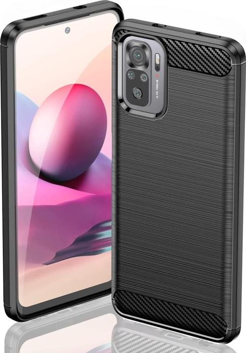 Produktbild Screenguard Xiaomi Poco M5s Hülle Carbon Brushed Soft TPU (Xiaomi Poco M5s)