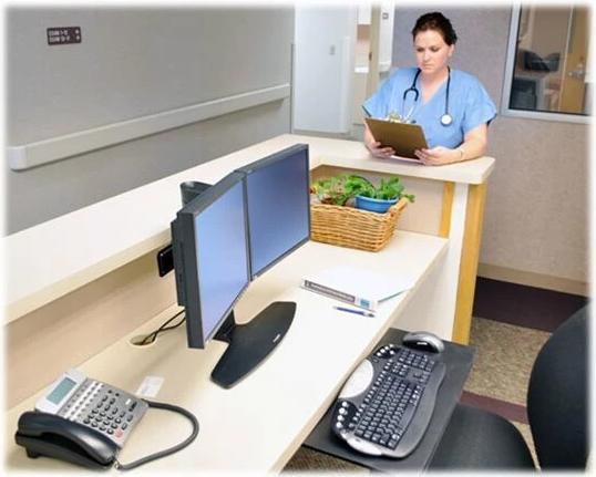 Produktbild Ergotron Neo-Flex Monitor Standfuss (Tisch, 24")