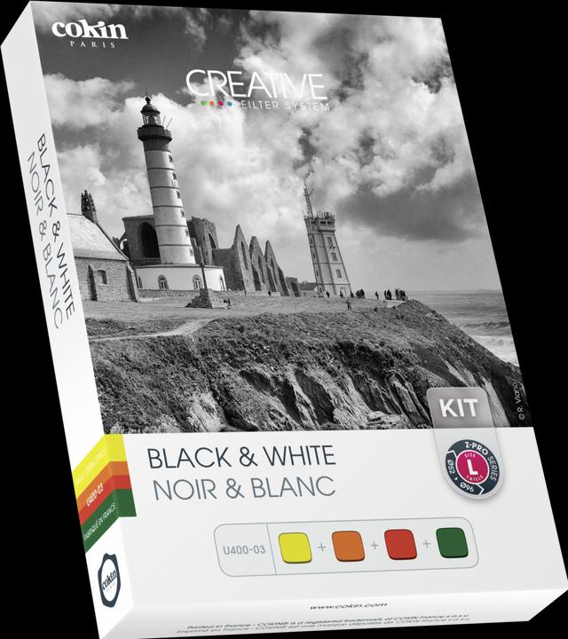 Actual product image Cokin U400-03 Black & White Kit incl. 4 filters (Effect filter, 100 mm)
