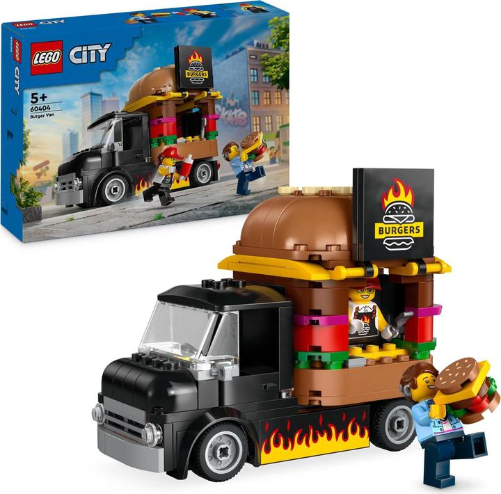 Immagine prodotto LEGO Camioncino degli hamburger (60404, LEGO City)