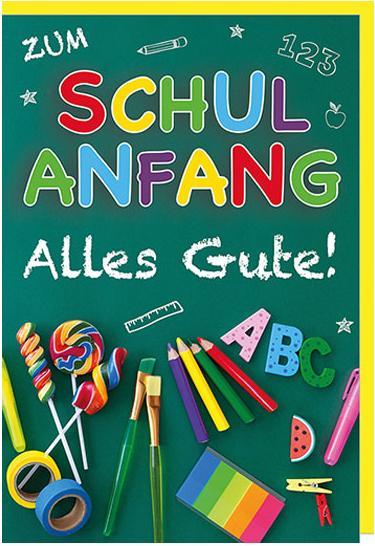 Actual product image Braun + Company Back to school card PK 279