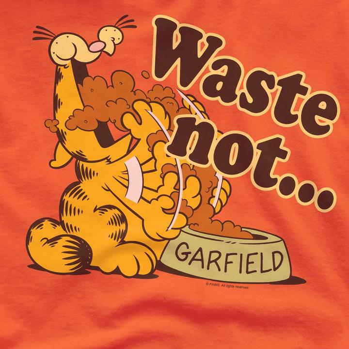 Produktbild Garfield Waste Not TShirt (4XL)