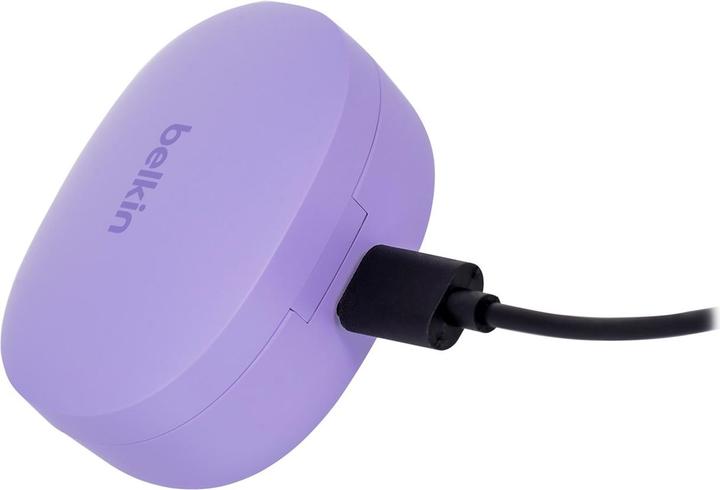 Produktbild Belkin wireless soundform bolt tws hellviolett (keine Geräuschunterdrückung, 38 h, Kabellos)