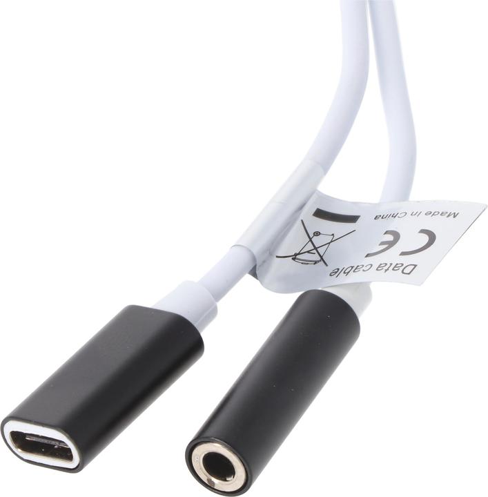 Produktbild AccuCell 2IN1 AUDIO-ADAPTER USB TYPE C USB-C auf 3,5MM