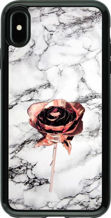 Image du produit PhoneLook Coque Hybrid Armor noir Marble Rose Gold (Apple iPhone XS Max)