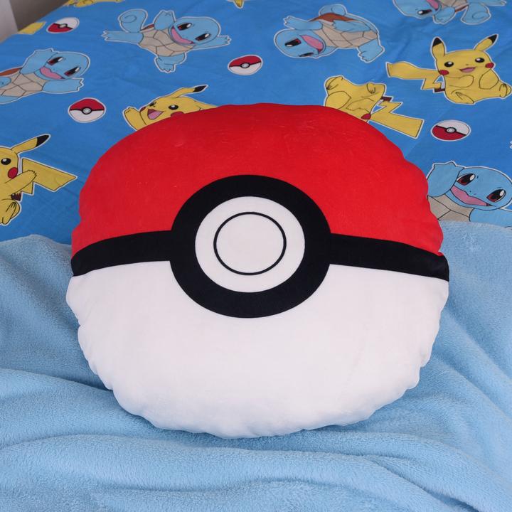 Image du produit Herding Coussin décoratif Pokemon Pokeball 30 cm (30 x 30 cm)