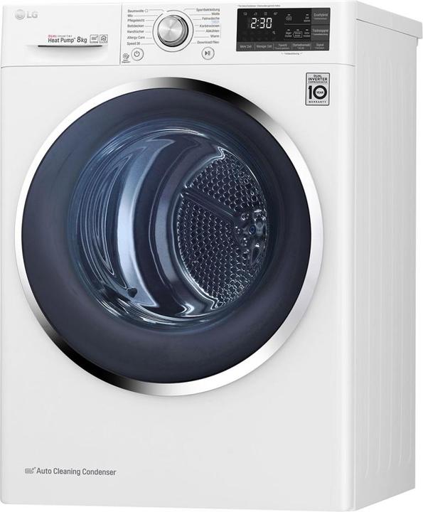 Actual product image LG Dryer RT8DIH2 (8 kg, Right, Left)