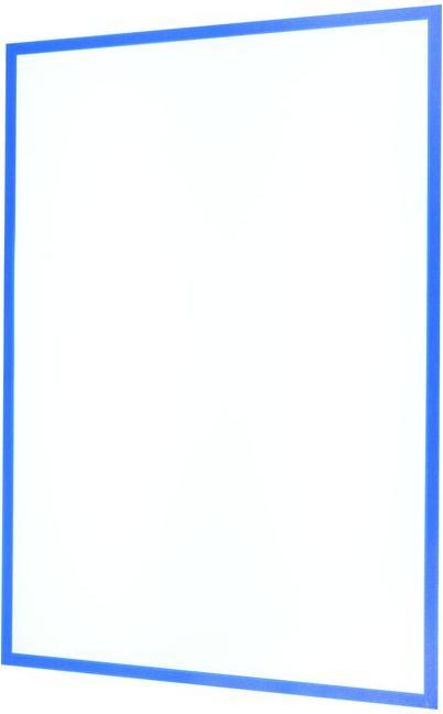 Actual product image Franken Magnetic pocket / document holder, DIN A3, blue, made of hard film, matt, document-proof, thickness (A3)