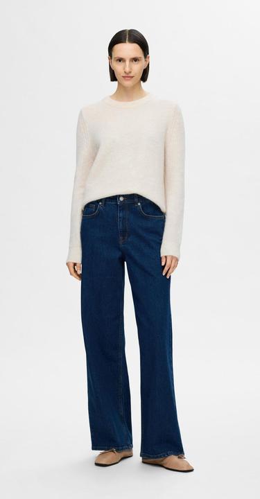 Produktbild Selected Femme Slfsia Ras Ls Knit O-Neck Noos (XS)