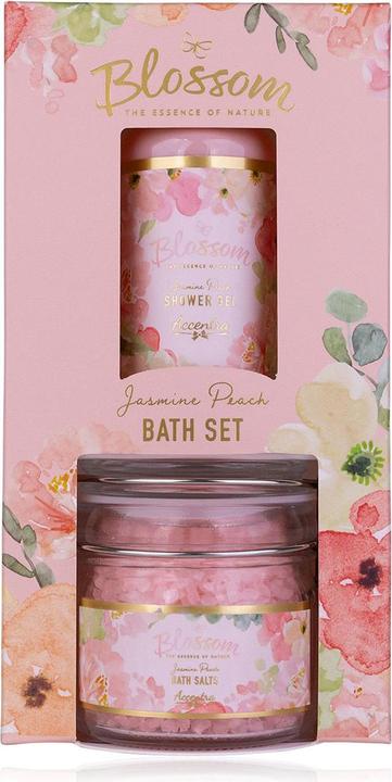 Accentra Badeset BLOSSOM mit Badesalz (Haarpflege set)