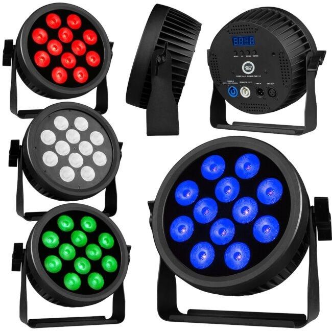 Produktbild Light4Me CREE ALU QUAD PAR 12 par Licht