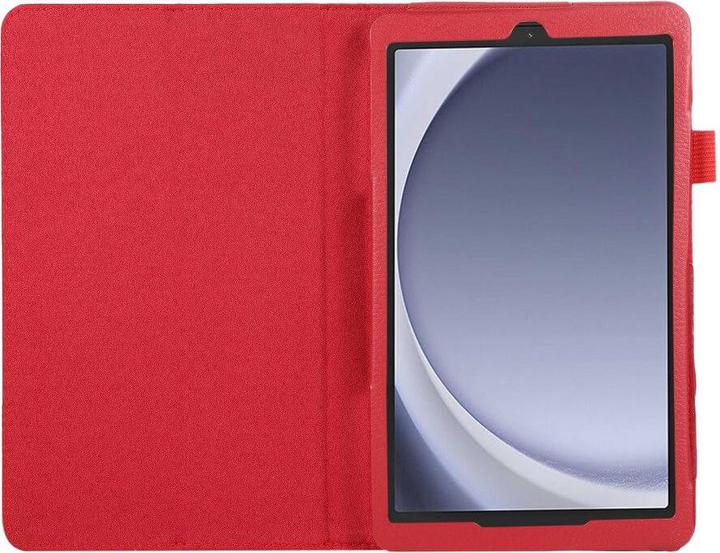 Cover-Discount Galaxy Tab A9 - Bi-fold Stand Etui rot (Galaxy Tab A9)