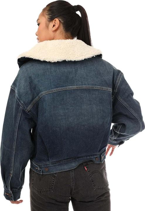Actual product image Levis Womens/Ladies Baby Bubble Trucker Jacket (34 D)