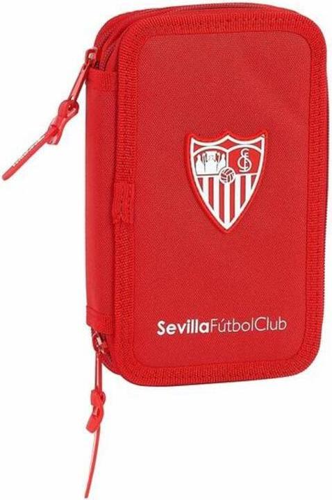 Produktbild Sevilla Fútbol Club Doppel-Federtasche M854 Rot 12.5 x 19.5 x 4 cm (28 Stücke)