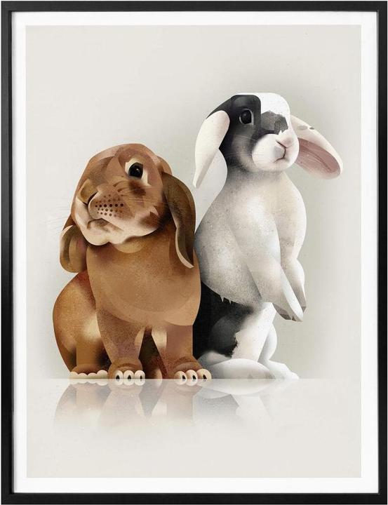 Produktbild Trenddeko Bunny Love (50 x 60 cm)