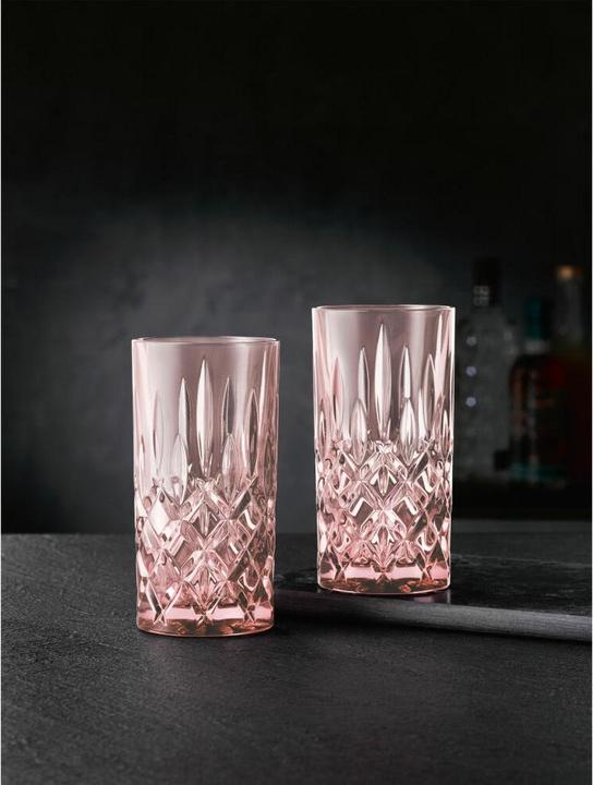 Produktbild Nachtmann Noblesse Longdrink Rosé Set 2tlg (3.95 dl, 2 x, Longdrinkgläser)