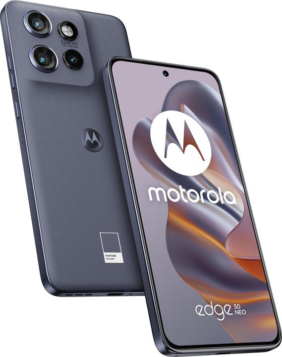 Motorola Edge 50 Neo (256 GB, PANTONE Grisaille, 6.36", Dual SIM, 50 Mpx, 5G)