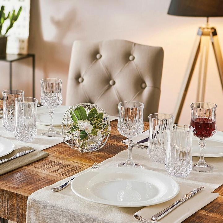Actual product image CreaTable Longchamp Eclat (25 cl, 6 Glasses, Red wine glasses)