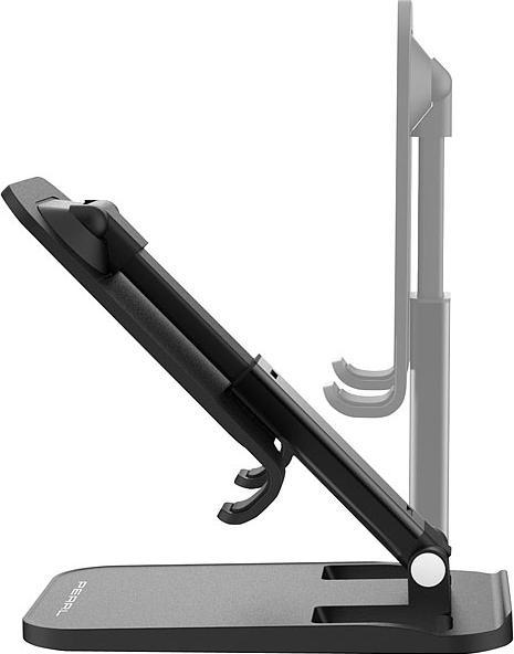 Image du produit Pearl Support universel pliable pour smartphone et tablette, réglable