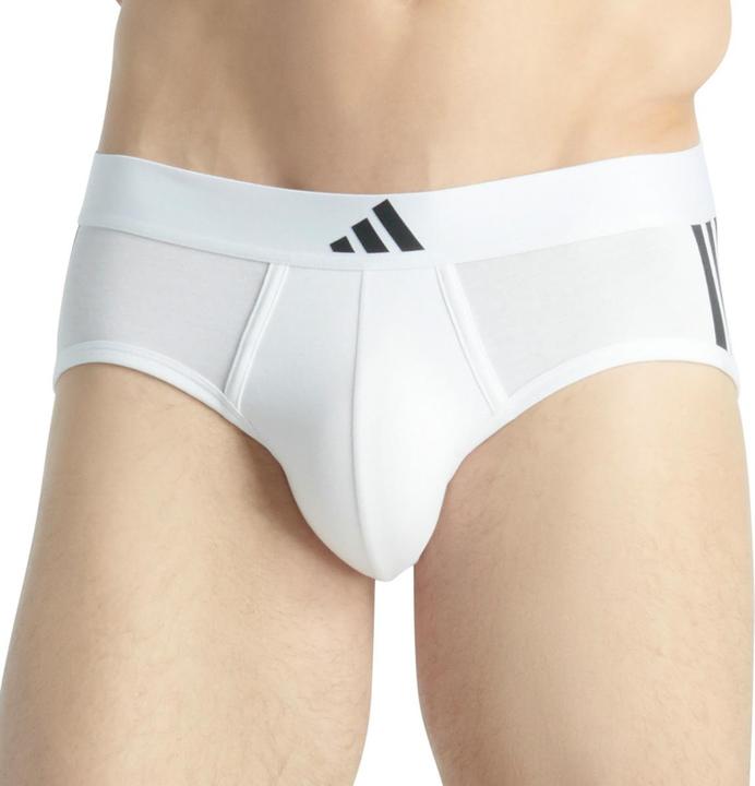 Produktbild adidas 6er Pack Active Flex Cotton 3 Stripes Slip / Unterhose (L, 6er Pack)