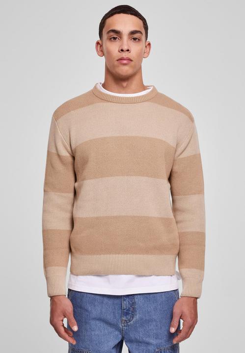 Actual product image Urban Classics Heavy Oversized Striped Sweatshirt (M)