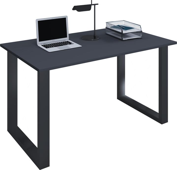 Produktbild VCM Schreibtisch Computertisch Lona U SW (140 x 50 x 76 cm)