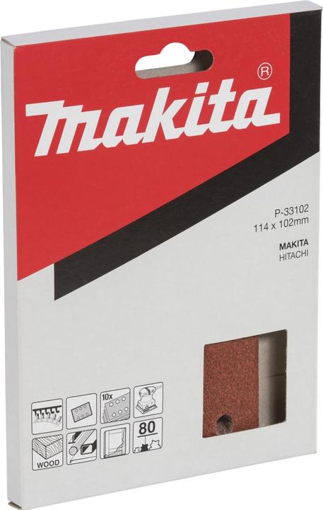 Produktbild Makita Schwingschleifpapier mit Klett (80)