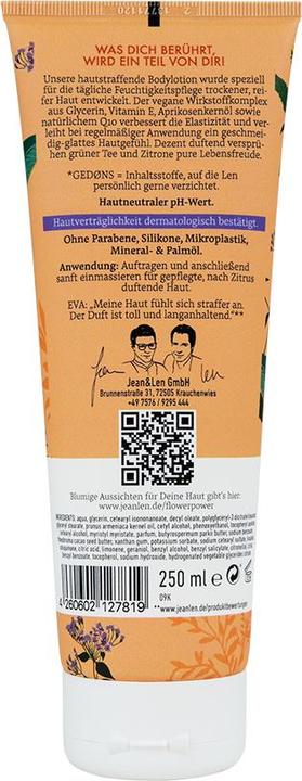 Produktbild Jean & Len Körperbalsam mit Aprikosensamenöl, 250 ml (Körpercreme, 250 ml)