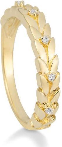 Image du produit Breuning BAGUE - BRILLE. 0,038 Ct. H/si (51, Or 750/18 K)