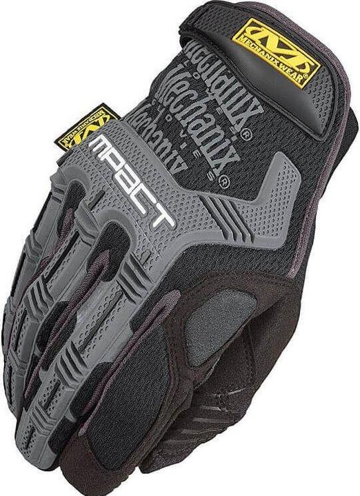 Actual product image Mechanix Wear Gloves Mechanix M-Pact® 58 black size 10 / L. Velcro, TrekDry®, faux leather, palm, teeth, Armortex® (10, L)