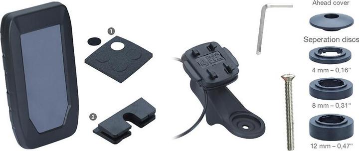 Actual product image Herbert Richter iGrip Holder universal Biker Stem Splashbox