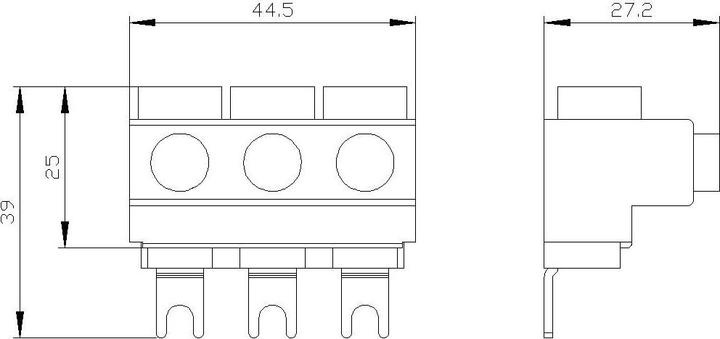 Actual product image Siemens INFEED TERMINAL,3 PHASE,S00/S0